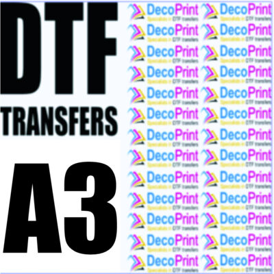 DTF Transfer A3 Sheet Thumbnail